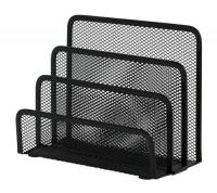 Sorter do korespondencji metal czarny 3 przegrody. Wydawca: Q-CONNECT. SmakLiter.pl Opakowanie Sorter do korespondencji metal czarny 3 przegrody