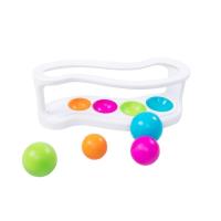 Sorter kulek RollAgain. Wydawca: Fat brain toys Co. SmakLiter.pl Opakowanie Sorter kulek RollAgain