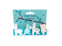 Opakowanie Spinacze drewniane Leniwce/Lamy Tick Tock ROZETTE