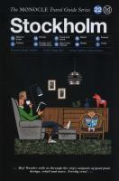 Stockholm: The Monocle Travel Guide Series. Wydawca: Gestalten. SmakLiter.pl Opakowanie Stockholm: The Monocle Travel Guide Series