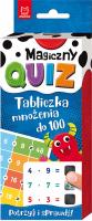 Okładka książki TABLICZKA MNOŻENIA DO 100 MAGICZNY QUIZ