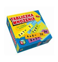 Tabliczka mnożenia - gry i zabawy edukacyjne. Wydawca: MULTIGRA. SmakLiter.pl Opakowanie Tabliczka mnożenia - gry i zabawy edukacyjne