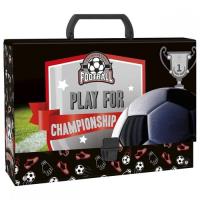 Teczka z rączką gruba A4 Piłka. Wydawca: Derform. SmakLiter.pl Opakowanie Teczka z rączką gruba A4 Piłka