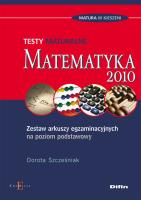 Okładka książki Testy maturalne - matematyka DIFIN