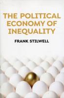 The Political Economy of Inequality. Autor: Stilwell Frank. SmakLiter.pl Okładka książki The Political Economy of Inequality