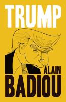 Trump. Autor: Alain Badiou. SmakLiter.pl Okładka książki Trump