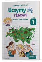 Okładka książki Uczymy się z Bratkiem 3 Zeszyt ćwiczeń cz.1 OPERON