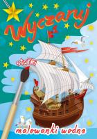 Okładka książki Wyczaruj statki Malowanki wodne