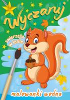 Okładka książki Wyczaruj zwierzęta w lesie Malowanki wodne