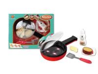 Opakowanie Zestaw patelnie + 2 steki i parówki