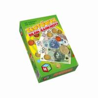 Złotówki bilon - banknoty - do zabawy do nauki. Wydawca: MULTIGRA. SmakLiter.pl Opakowanie Złotówki bilon - banknoty - do zabawy do nauki