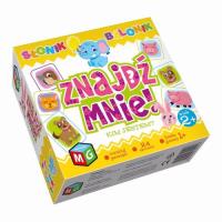 Znajdź mnie: kim jestem? słonik balonik. Wydawca: MULTIGRA. SmakLiter.pl Opakowanie Znajdź mnie: kim jestem? słonik balonik