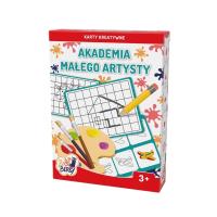 Akademia Małego Artysty Karty kreatywne TREFL. Wydawca: Fabryka Kart Trefl-Kraków. SmakLiter.pl Opakowanie Akademia Małego Artysty Karty kreatywne TREFL