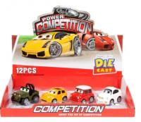 Opakowanie Auto osobowe metalowe 6,5cm mix