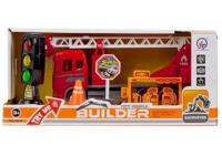 Opakowanie Auto strażackie światło i dźwięk + akcesoria