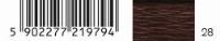 Opakowanie Bibuła marszczona nr 28 ciemny brąz (10szt)