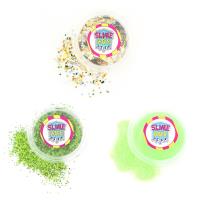 Opakowanie BROKATY ZESTAW NR 7 - 3 KOLORY (FLUO ZIELONY/ZIELONY/CONFETTI)