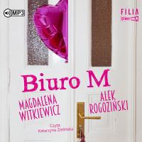 CD MP3 BIURO M. Autor: Witkiewicz Magdalena, Alek Rogoziński. SmakLiter.pl Okładka książki CD MP3 BIURO M
