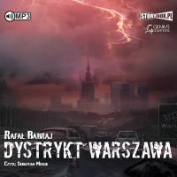 CD MP3 DYSTRYKT WARSZAWA. Autor: RAFAŁ BABRAJ. SmakLiter.pl Okładka książki CD MP3 DYSTRYKT WARSZAWA