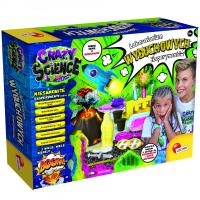 Crazy Science Laboratorium wybuchowych eksperymentów. Wydawca: Lisciani. SmakLiter.pl Opakowanie Crazy Science Laboratorium wybuchowych eksperymentów