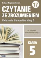Czytanie ze zrozumieniem dla kl. 5 SP. Autor: Grażyna Małgorzata Nowak. SmakLiter.pl Okładka książki Czytanie ze zrozumieniem dla kl. 5 SP