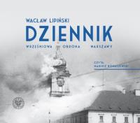 Okładka książki Dziennik Wrześniowa obrona Warszawy - Audiobook