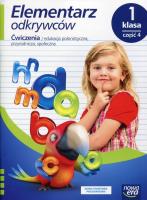 Elementarz odkrywców. Ćwiczenia 1/4 NE. Autor: Stępień Barbara, Hryszkiewicz Ewa, Winiecka-Nowak Joanna. SmakLiter.pl Okładka książki Elementarz odkrywców. Ćwiczenia 1/4 NE