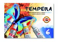 Opakowanie Farby Tempera 6 kolorów