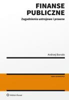 Finanse publiczne. Autor: Borodo Andrzej. SmakLiter.pl Okładka książki Finanse publiczne