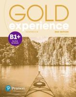 Gold Experience 2ed B1+ WB PEARSON. Autor: Ball Rhiannon, Chilton Helen. SmakLiter.pl Okładka książki Gold Experience 2ed B1+ WB PEARSON