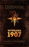 Gra Dziennik Wyprawa 1907. Autor: Opracowanie zbiorowe. SmakLiter.pl Okładka książki Gra Dziennik Wyprawa 1907