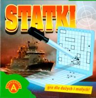 GRA STATKI. Wydawca: ALEXANDER GRY. SmakLiter.pl Opakowanie GRA STATKI