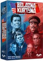 GRA ŻELAZNA KURTYNA. Autor: ASGER HARDING GRANERUD, DANIEL SKJOLD PEDERSEN. SmakLiter.pl Okładka książki GRA ŻELAZNA KURTYNA