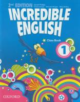 Incredible English  2E 1 CB OXFORD. Autor: Phillips Michaela, Morgan Mary Slattery. SmakLiter.pl Okładka książki Incredible English  2E 1 CB OXFORD