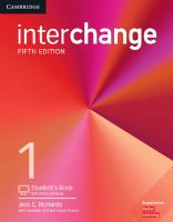 Interchange 1 Student's Book with Online Self-Study. Autor: Jack C. Richards and Carlos Barbisan, Hull Jonathan, Proctor Susan. SmakLiter.pl Okładka książki Interchange 1 Student's Book with Online Self-Study