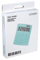 Opakowanie Kalkulator biurowy CITIZEN SDC-810NRGRE, 10-cyfrowy, 127x105mm, zielony