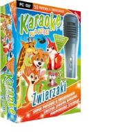KARAOKE DLA DZIECI: ZWIERZAKI - Z MIKROFONEM (PC-DVD). Wydawca: Avalon DVD. SmakLiter.pl Opakowanie KARAOKE DLA DZIECI: ZWIERZAKI - Z MIKROFONEM (PC-DVD)