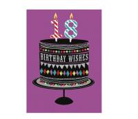 Opakowanie Karnet B6 z kopertą Urodziny 18