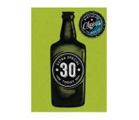 Opakowanie Karnet B6 z kopertą Urodziny 30