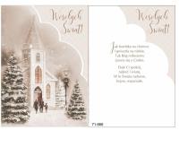 Opakowanie Karnet Boże Narodzenie + koperta ARGUS