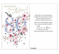 Opakowanie Karnet Jubileusz 80 + koperta ARGUS