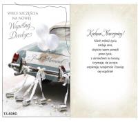 Opakowanie Karnet Ślub kieszonką + koperta ARGUS