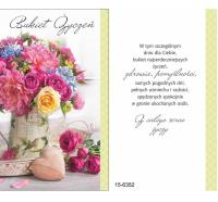 Opakowanie Karnet Życzenia z kieszonką + koperta ARGUS