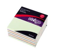 Opakowanie Karteczki samoprzylepne 76x76mm 400K pastel STRIGO