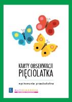 Karty obserwacji pięciolatka. Pięciolatek. Autor: Agnieszka Biela. SmakLiter.pl Okładka książki Karty obserwacji pięciolatka. Pięciolatek