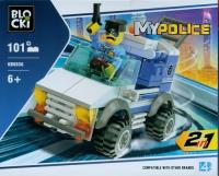 Opakowanie Klocki Blocki MyPolice 2w1 101 elementów
