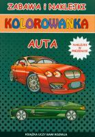 Kolorowanka Auta. Autor: Tonder Krzysztof. SmakLiter.pl Okładka książki Kolorowanka Auta