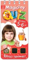 Okładka książki Magiczny quiz dla dzieci 5-6 lat Czerwony