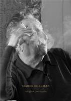 Marek Edelman. Książka do pisania. Autor: Sawicka Paula. SmakLiter.pl Okładka książki Marek Edelman. Książka do pisania