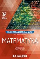 Matura 2020 Matematyka Zbiór zadań maturalnych ZR. Autor: Irena Ołtuszyk, Marzena Polewka, Stachnik Witold. SmakLiter.pl Okładka książki Matura 2020 Matematyka Zbiór zadań maturalnych ZR
